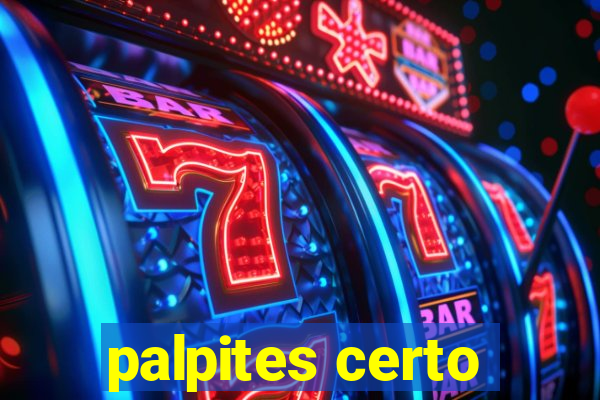 palpites certo